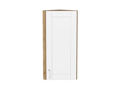 Шкаф верхний торцевой Лофт Дуб Вотан, White Silk, 920 В*Ш*Г 920*300*306, фасад МДФ  White Silk, корпус  Дуб Вотан ms2510VVT_62330