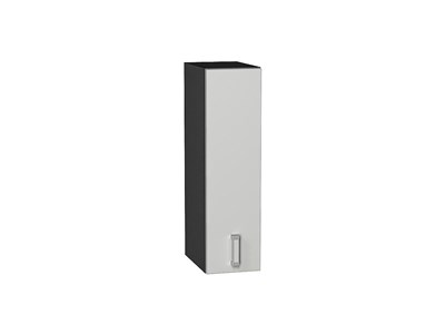 Шкаф верхний бутылочница Лофт Graphite, Grey Silk, 200, 720 В*Ш*Г 716*200*320, фасад МДФ  Grey Silk, корпус  Graphite ms2510VVT_69472