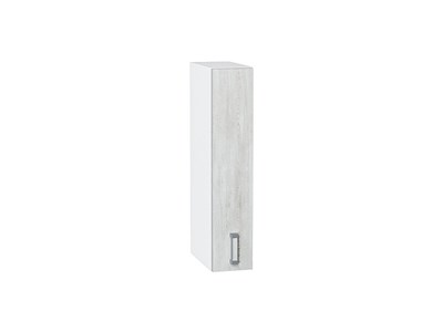 Шкаф верхний бутылочница Лофт Белый, Nordic Oak, 150 В*Ш*Г 716*150*320, фасад МДФ  Nordic Oak, корпус  Белый ms2510VVT_38789