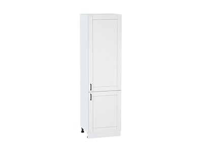 Шкаф пенал с 2-мя дверцами Лофт Белый, Super White, 2140, 600 В*Ш*Г 2132*600*576, фасад МДФ  Super White, корпус  Белый ms2510VVT_55578