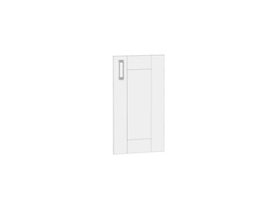 Фасад ФГ Лофт 55.30 В*Ш*Г 552*296*18, фасад МДФ  White Silk ms2510VVT_078-8396 (59926)