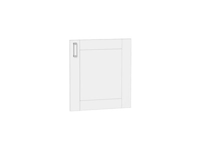 Фасад ФГ Лофт 55.50 В*Ш*Г 552*496*18, фасад МДФ  White Silk ms2510VVT_078-8398 (59928)