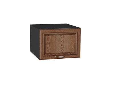 Шкаф верхний горизонтальный глубокий Шале Graphite, Brown Dreamline, 500 В*Ш*Г 358*500*576, фасад МДФ  Brown Dreamline, корпус  Graphite ms2510VVT_53700