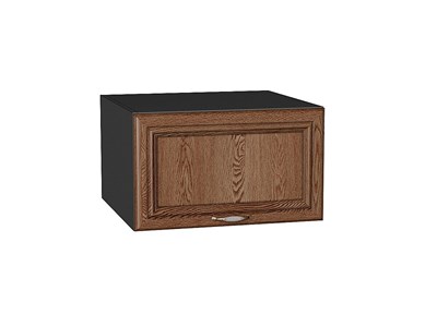 Шкаф верхний горизонтальный глубокий Шале Graphite, Brown Dreamline, 600 В*Ш*Г 358*600*576, фасад МДФ  Brown Dreamline, корпус  Graphite ms2510VVT_53701