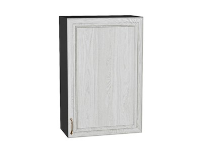 Шкаф верхний с 1-ой дверцей Шале Graphite, White Dreamline, 920, 600 В*Ш*Г 920*600*320, фасад МДФ  White Dreamline, корпус  Graphite ms2510VVT_53766