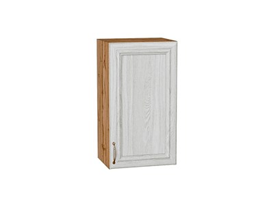 Шкаф верхний с 1-ой дверцей Шале Дуб Вотан, White Dreamline, 720, 400 В*Ш*Г 716*400*320, фасад МДФ  White Dreamline, корпус  Дуб Вотан ms2510VVT_61291