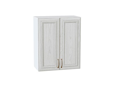 Шкаф верхний с 2-мя дверцами Шале Белый, White Dreamline, 720, 600 В*Ш*Г 716*600*320, фасад МДФ  White Dreamline, корпус  Белый ms2510VVT_53811