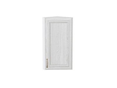 Шкаф верхний торцевой Шале Белый, White Dreamline, 720 В*Ш*Г 716*300*306, фасад МДФ  White Dreamline, корпус  Белый ms2510VVT_53843