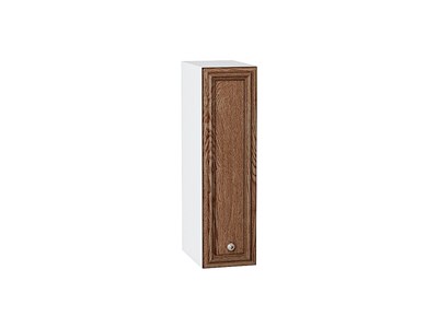 Шкаф верхний бутылочница Шале Белый, Brown Dreamline, 200, 720 В*Ш*Г 716*200*320, фасад МДФ  Brown Dreamline, корпус  Белый ms2510VVT_53686