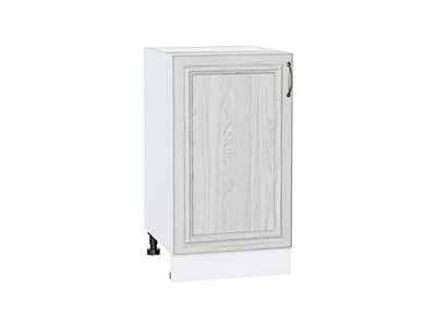 Шкаф нижний с 1-ой дверцей Шале Белый, White Dreamline, 450 В*Ш*Г 816*450*480, фасад МДФ  White Dreamline, корпус  Белый ms2510VVT_53949