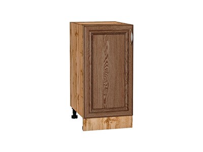 Шкаф нижний с 1-ой дверцей Шале Дуб Вотан, Brown Dreamline, 400 В*Ш*Г 816*400*480, фасад МДФ  Brown Dreamline, корпус  Дуб Вотан ms2510VVT_61369