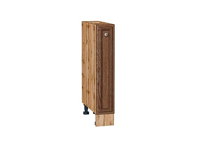 Шкаф нижний бутылочница Шале Дуб Вотан, Brown Dreamline, 150 В*Ш*Г 816*150*480, фасад МДФ  Brown Dreamline, корпус  Дуб Вотан ms2510VVT_61354