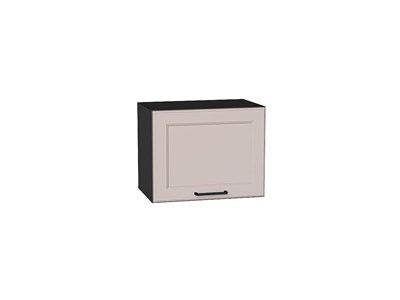Шкаф верхний горизонтальный Барселона Graphite, Кашемир, 450 В*Ш*Г 358*450*324, фасад МДФ  Кашемир, корпус  Graphite ms2510VVT_74153
