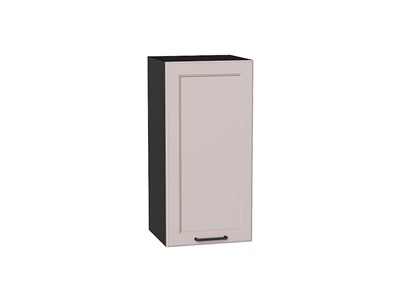 Шкаф верхний с 1-ой дверцей Барселона Graphite, Кашемир, 720, 350 В*Ш*Г 716*350*324, фасад МДФ  Кашемир, корпус  Graphite ms2510VVT_65292