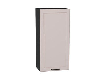 Шкаф верхний с 1-ой дверцей Барселона Graphite, Кашемир, 920, 450 В*Ш*Г 920*450*324, фасад МДФ  Кашемир, корпус  Graphite ms2510VVT_53024