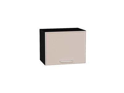 Шкаф верхний горизонтальный Квадро Graphite, Кашемир, 450 В*Ш*Г 358*450*321, фасад МДФ  Кашемир, корпус  Graphite ms2510VVT_74910
