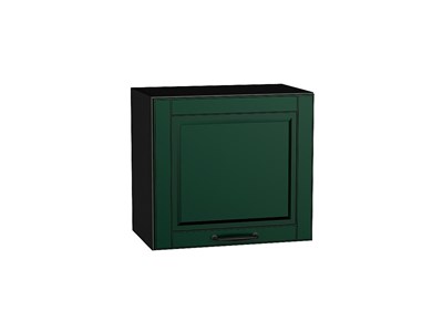 Шкаф верхний горизонтальный Дублин Graphite, Special Green, 460, 500 В*Ш*Г 458*500*318, фасад МДФ  Special Green, корпус  Graphite ms2510VVT_72848