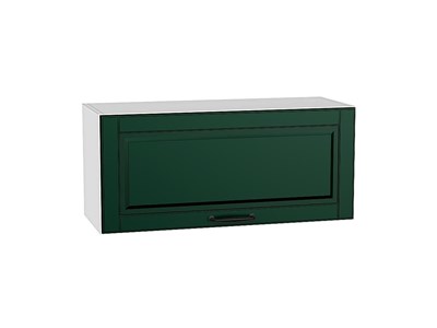 Шкаф верхний горизонтальный Дублин Белый, Special Green, 360, 800 В*Ш*Г 358*800*318, фасад МДФ  Special Green, корпус  Белый ms2510VVT_72837