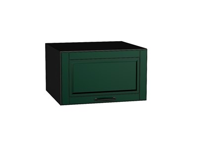Шкаф верхний горизонтальный глубокий Дублин Graphite, Special Green, 600 В*Ш*Г 358*600*574, фасад МДФ  Special Green, корпус  Graphite ms2510VVT_72790
