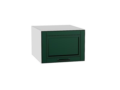 Шкаф верхний горизонтальный глубокий Дублин Белый, Special Green, 500 В*Ш*Г 358*500*574, фасад МДФ  Special Green, корпус  Белый ms2510VVT_72780
