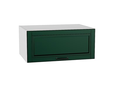 Шкаф верхний горизонтальный глубокий Дублин Белый, Special Green, 800 В*Ш*Г 358*800*574, фасад МДФ  Special Green, корпус  Белый ms2510VVT_72792
