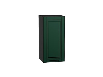 Шкаф верхний с 1-ой дверцей Дублин Graphite, Special Green, 720, 350 В*Ш*Г 716*350*318, фасад МДФ  Special Green, корпус  Graphite ms2510VVT_73008