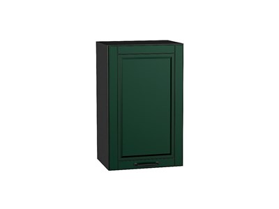 Шкаф верхний с 1-ой дверцей Дублин Graphite, Special Green, 720, 450 В*Ш*Г 716*450*318, фасад МДФ  Special Green, корпус  Graphite ms2510VVT_73010