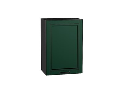 Шкаф верхний с 1-ой дверцей Дублин Graphite, Special Green, 720, 500 В*Ш*Г 716*500*318, фасад МДФ  Special Green, корпус  Graphite ms2510VVT_73011