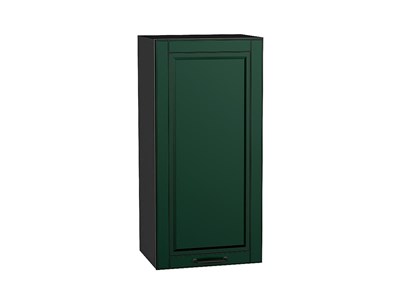 Шкаф верхний с 1-ой дверцей Дублин Graphite, Special Green, 920, 450 В*Ш*Г 920*450*318, фасад МДФ  Special Green, корпус  Graphite ms2510VVT_73016