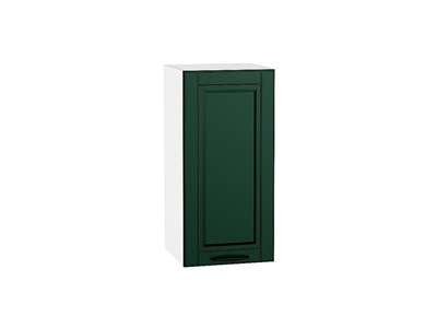 Шкаф верхний с 1-ой дверцей Дублин Белый, Special Green, 720, 350 В*Ш*Г 716*350*318, фасад МДФ  Special Green, корпус  Белый ms2510VVT_72960