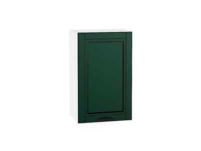 Шкаф верхний с 1-ой дверцей Дублин Белый, Special Green, 720, 450 В*Ш*Г 716*450*318, фасад МДФ  Special Green, корпус  Белый ms2510VVT_72962