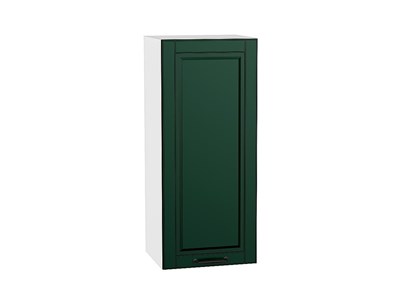 Шкаф верхний с 1-ой дверцей Дублин Белый, Special Green, 920, 400 В*Ш*Г 920*400*318, фасад МДФ  Special Green, корпус  Белый ms2510VVT_72970