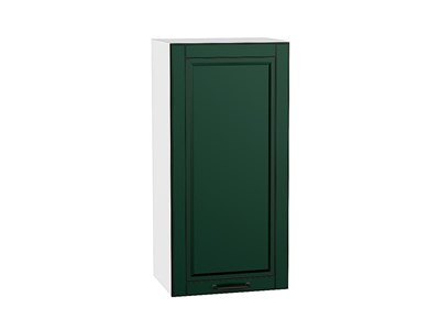 Шкаф верхний с 1-ой дверцей Дублин Белый, Special Green, 920, 450 В*Ш*Г 920*450*318, фасад МДФ  Special Green, корпус  Белый ms2510VVT_72967