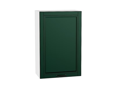 Шкаф верхний с 1-ой дверцей Дублин Белый, Special Green, 920, 600 В*Ш*Г 920*600*318, фасад МДФ  Special Green, корпус  Белый ms2510VVT_72958