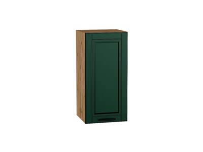 Шкаф верхний с 1-ой дверцей Дублин Дуб Вотан, Special Green, 720, 350 В*Ш*Г 716*350*318, фасад МДФ  Special Green, корпус  Дуб Вотан ms2510VVT_72984