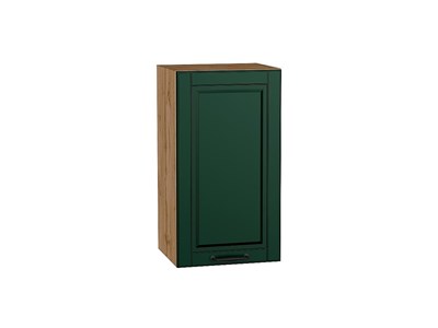 Шкаф верхний с 1-ой дверцей Дублин Дуб Вотан, Special Green, 720, 400 В*Ш*Г 716*400*318, фасад МДФ  Special Green, корпус  Дуб Вотан ms2510VVT_72985