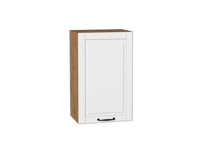 Шкаф верхний с 1-ой дверцей Дублин Дуб Вотан, Special White, 720, 450 В*Ш*Г 716*450*318, фасад МДФ  Special White, корпус  Дуб Вотан ms2510VVT_72974