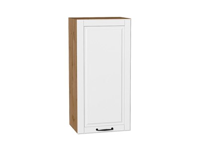 Шкаф верхний с 1-ой дверцей Дублин Дуб Вотан, Special White, 920, 450 В*Ш*Г 920*450*318, фасад МДФ  Special White, корпус  Дуб Вотан ms2510VVT_72980