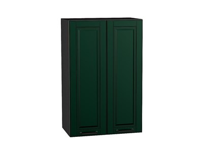 Шкаф верхний с 2-мя дверцами Дублин Graphite, Special Green, 920, 600 В*Ш*Г 920*600*318, фасад МДФ  Special Green, корпус  Graphite ms2510VVT_73149