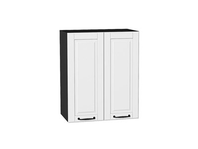 Шкаф верхний с 2-мя дверцами Дублин Graphite, Special White, 720, 600 В*Ш*Г 716*600*318, фасад МДФ  Special White, корпус  Graphite ms2510VVT_73143