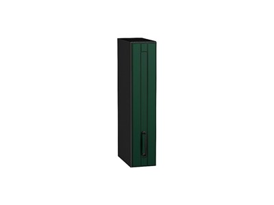Шкаф верхний бутылочница Дублин Graphite, Special Green, 150 В*Ш*Г 716*150*318, фасад МДФ  Special Green, корпус  Graphite ms2510VVT_72758