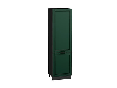 Шкаф пенал с 2-мя дверцами Дублин Graphite, Special Green, 2140, 600 В*Ш*Г 2132*600*574, фасад МДФ  Special Green, корпус  Graphite ms2510VVT_73769