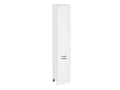 Шкаф пенал с 2-мя дверцами Дублин Белый, Special White, 2340, 400 В*Ш*Г 2336*400*574, фасад МДФ  Special White, корпус  Белый ms2510VVT_73724