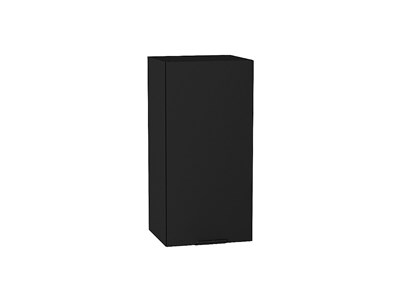 Шкаф верхний с 1-ой дверцей Евро Graphite, Антрацит, 720, 350 В*Ш*Г 716*350*318, фасад МДФ  Антрацит, корпус  Graphite ms2510VVT_65376