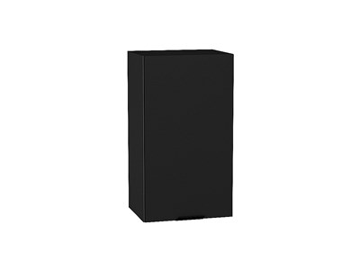 Шкаф верхний с 1-ой дверцей Евро Graphite, Антрацит, 720, 400 В*Ш*Г 716*400*318, фасад МДФ  Антрацит, корпус  Graphite ms2510VVT_59274