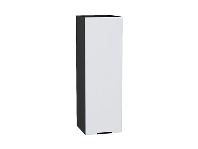 Шкаф верхний с 1-ой дверцей Евро Graphite, Белый, 920, 300 В*Ш*Г 920*300*318, фасад МДФ  Белый, корпус  Graphite ms2510VVT_59114