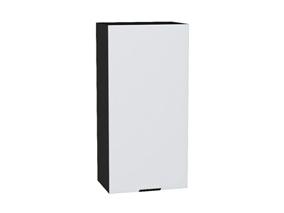 Шкаф верхний с 1-ой дверцей Евро Graphite, Белый, 920, 450 В*Ш*Г 920*450*318, фасад МДФ  Белый, корпус  Graphite ms2510VVT_59116