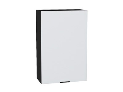 Шкаф верхний с 1-ой дверцей Евро Graphite, Белый, 920, 600 В*Ш*Г 920*600*318, фасад МДФ  Белый, корпус  Graphite ms2510VVT_59118