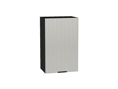 Шкаф верхний с 1-ой дверцей Евро Лайн Graphite, Агат, 720, 450 В*Ш*Г 716*450*318, фасад МДФ  Агат, корпус  Graphite ms2510VVT_59336