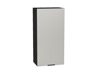 Шкаф верхний с 1-ой дверцей Евро Лайн Graphite, Агат, 920, 450 В*Ш*Г 920*450*318, фасад МДФ  Агат, корпус  Graphite ms2510VVT_59341